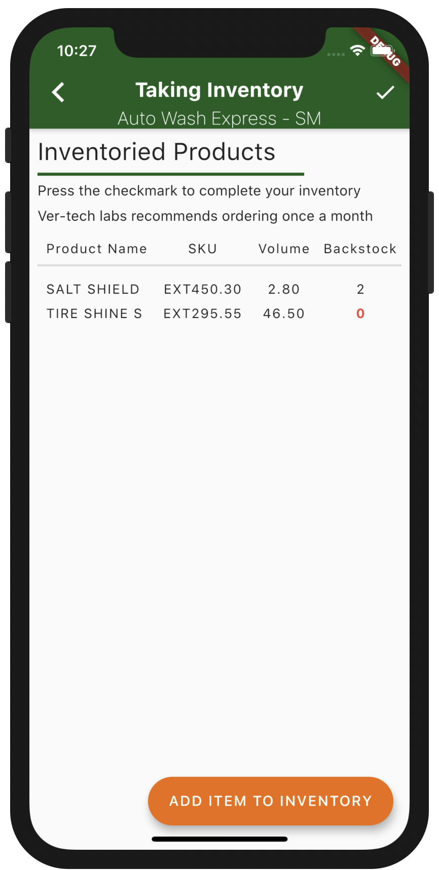 Inventory Overview